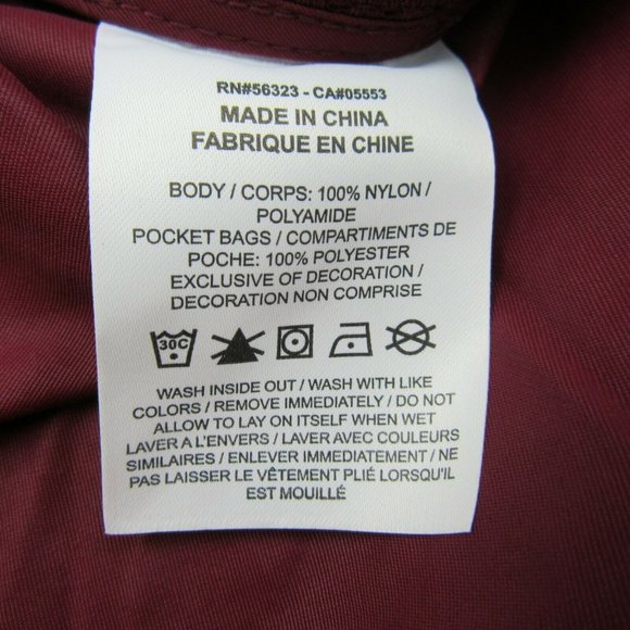 Nike ACG Woven Shorts Maroon Belted Size XL - Picture 9 of 9